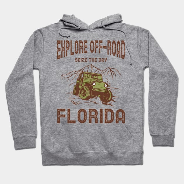 Florida Off-Road Hoodie by DenzLLC